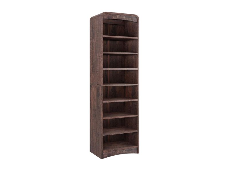 Entryway Wood Shoe Storage Cabinet Adjustable Shelves Closet image number 0