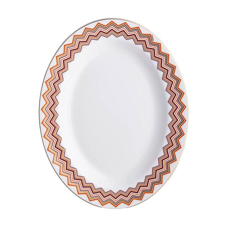 Oval Dish ICONIC, diam. 14.17"