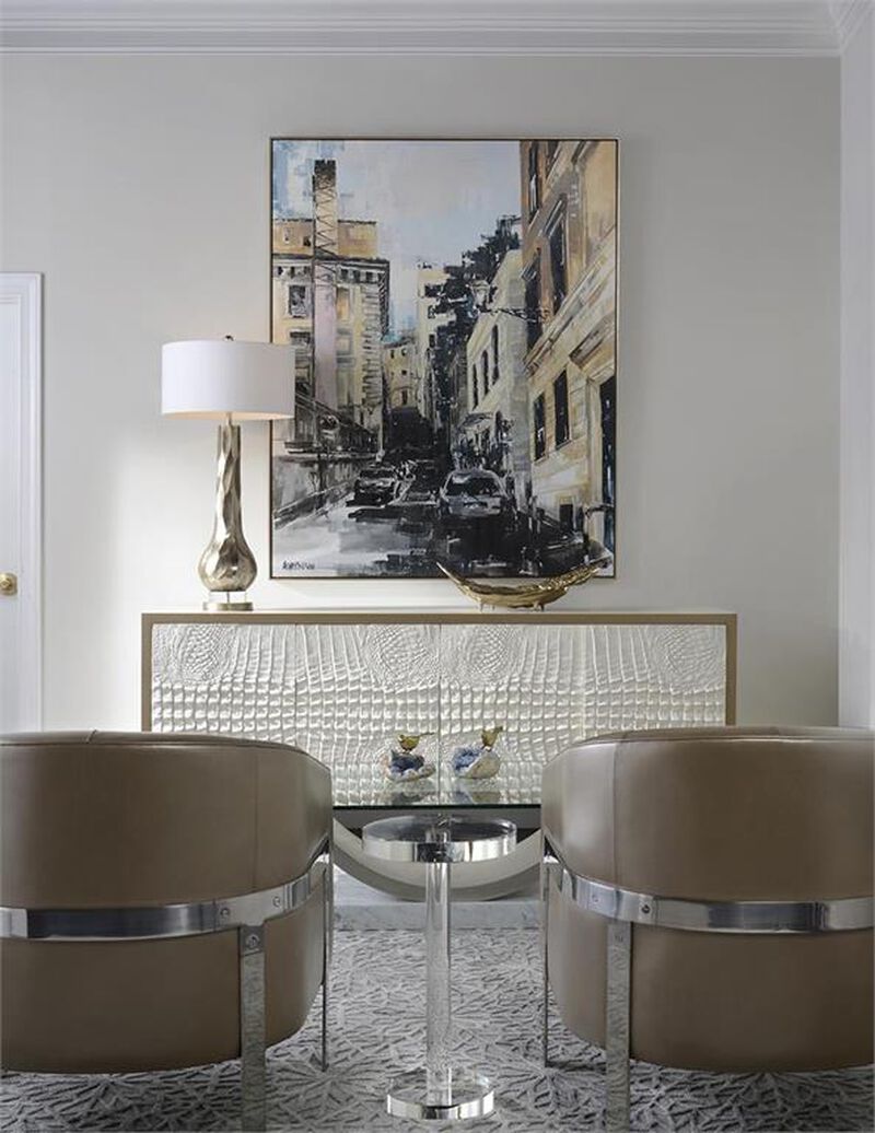 Bird On Celestite Rock I