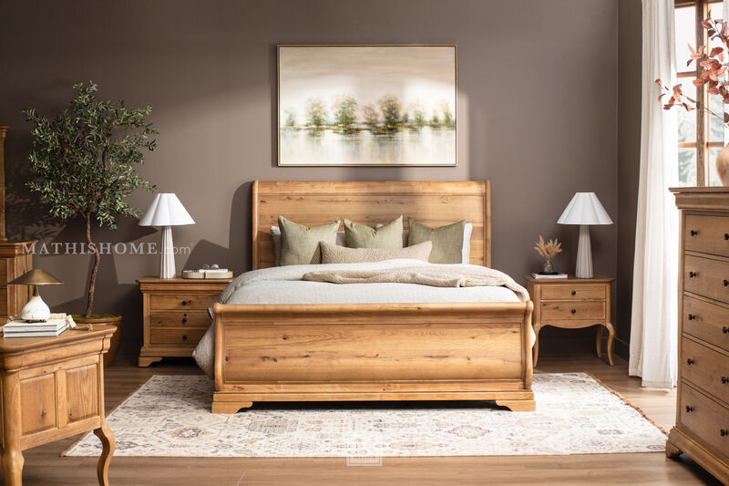 Chateau Philippe 3-Drawer Nightstand image number 1
