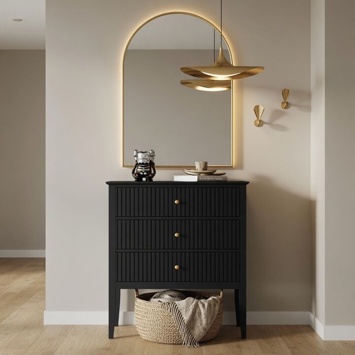 Bekkig Modern 3-Drawer Dresser