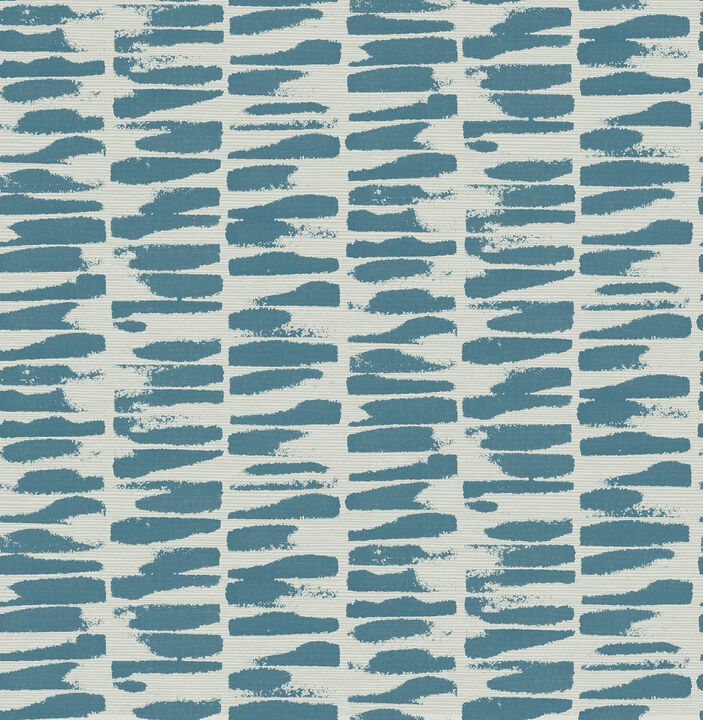 Myrtle Sea Green Abstract Stripe Wallpaper (Set of 2)