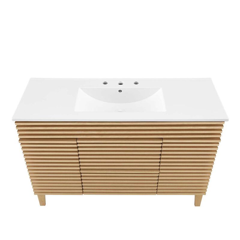 Modway Render 48 Single Sink Bathroom Vanity
