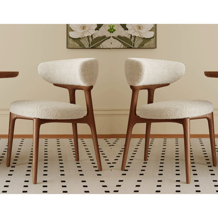 18'' H Teddy Upholstered Side Chair-2PC