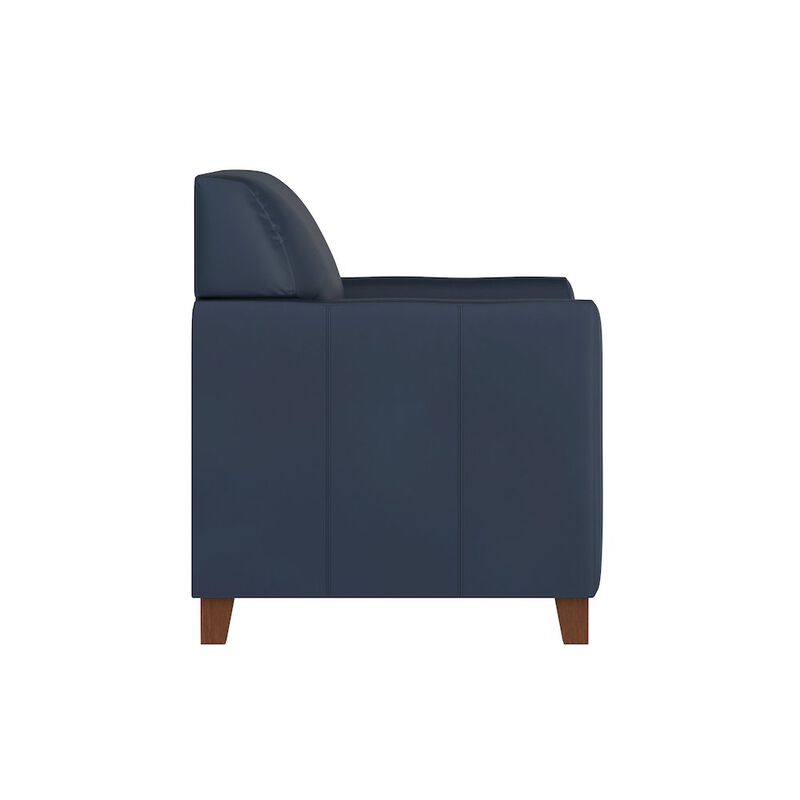 Flash Furniture HERCULES Diplomat Series Navy LeatherSoft Chair image number 3