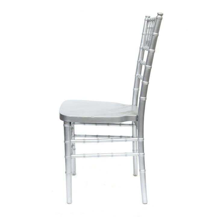 Commerical Seating Products European Silver Wood Dining Chairs