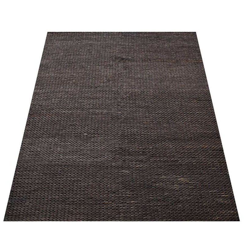 HAND WOVEN JUTE ECO-FRIENDLY Solid AREA RUGS  - Rectangle Shape, Solid Plain, High Pile, Natural Fiber, Outdoor Indoor Handmade Area Rugs for Living Room, Bed Room (J00054) image number 2