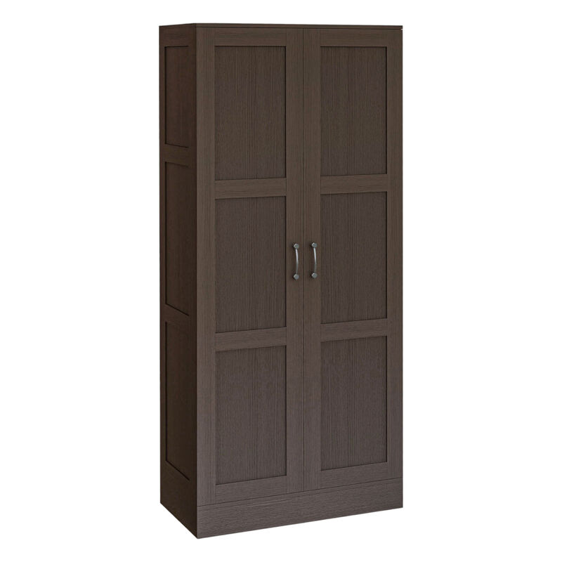 Space-Saving Kitchen Cabinet with Open Shelves and Enclosed Storage image number 0
