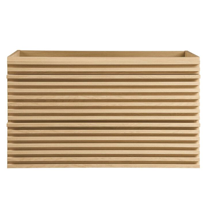 Render 36" Wall-Mount Bathroom Vanity Cabinet