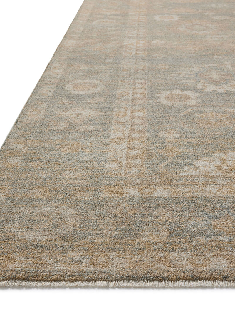 Louisa LOI04 Lagoon/Ivory 5'3" x 7'6" Rug by Chris Loves Julia x Loloi image number 3