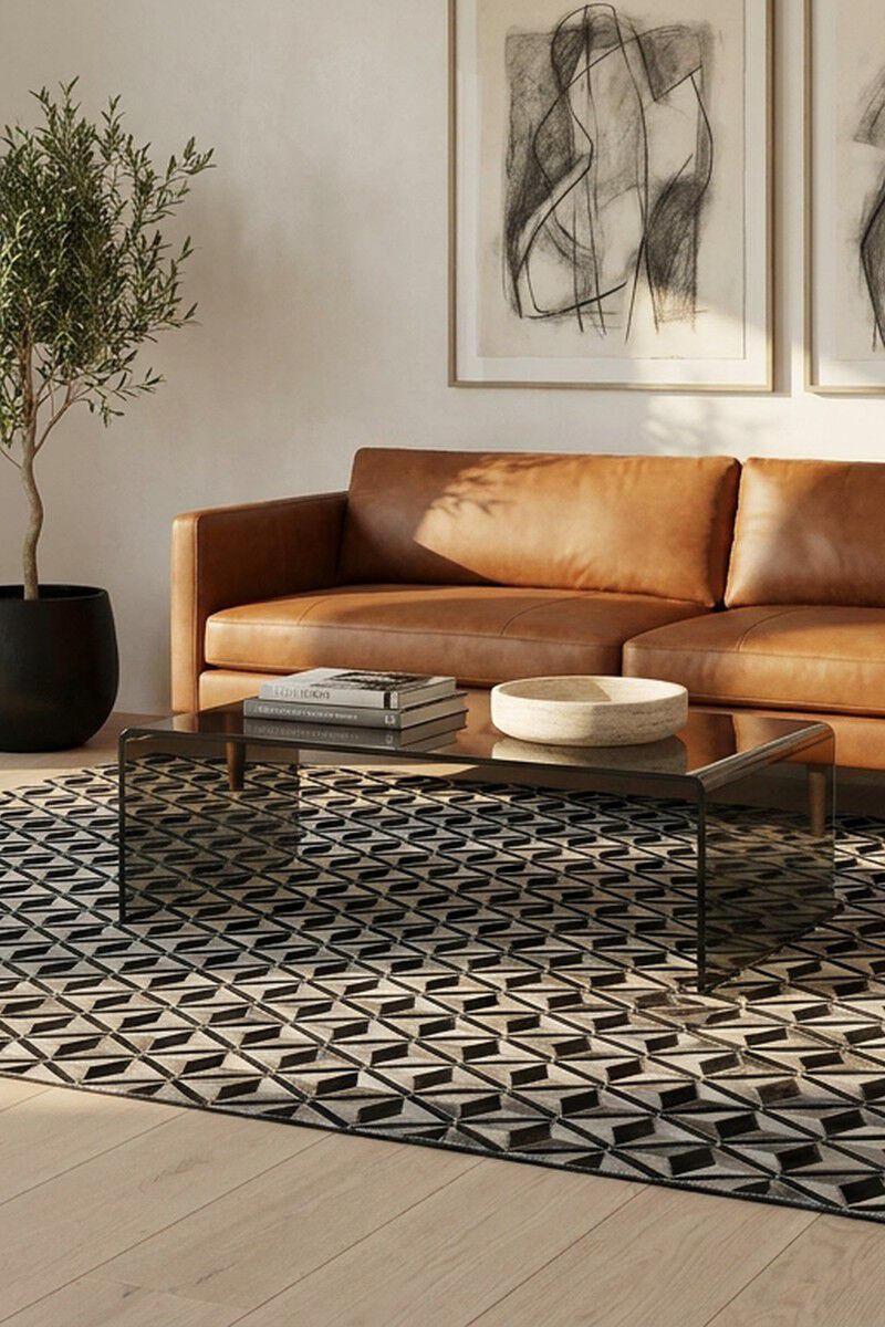 Cowhide CH18 9' x 12' Rug image number 1