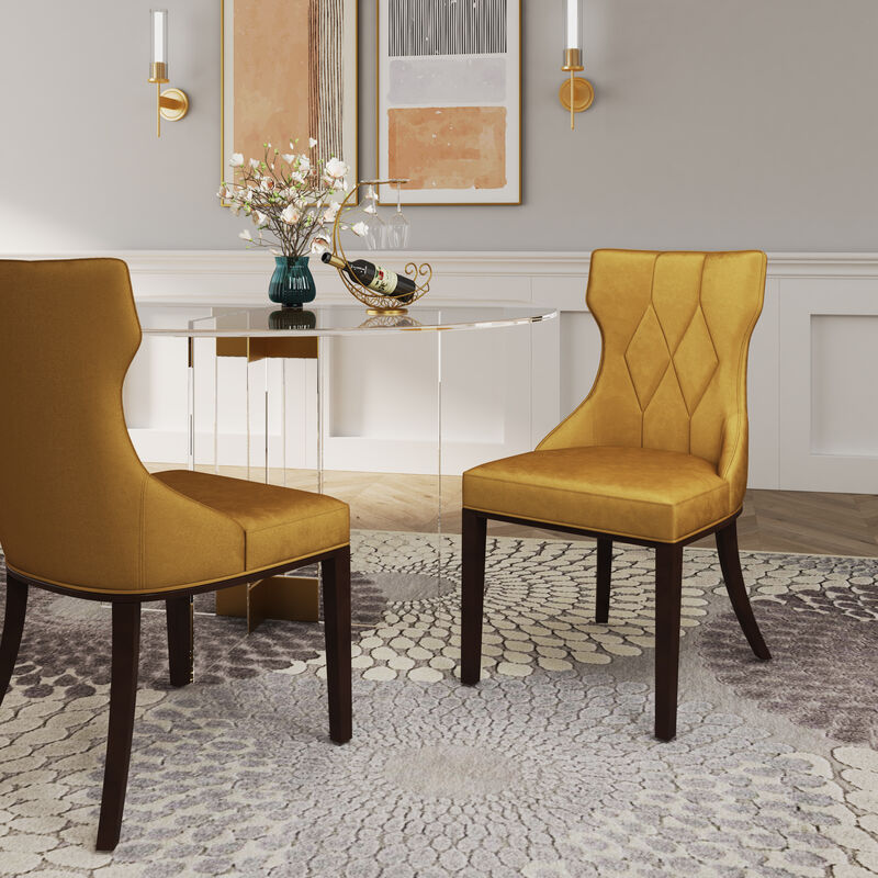 Reine Gold Dining Chairs (Set of 2)