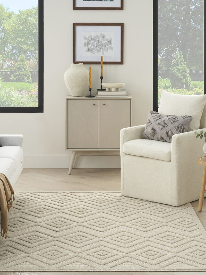 Versatile NRV01 Cream 5' x 7' Rug image number 7