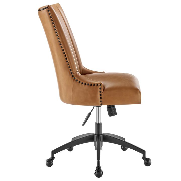 Modway Furniture - Empower Channel Tufted Vegan Leather Office Chair