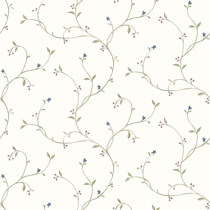 Kurt Cream Tin Star Trail Wallpaper (Set of 2)