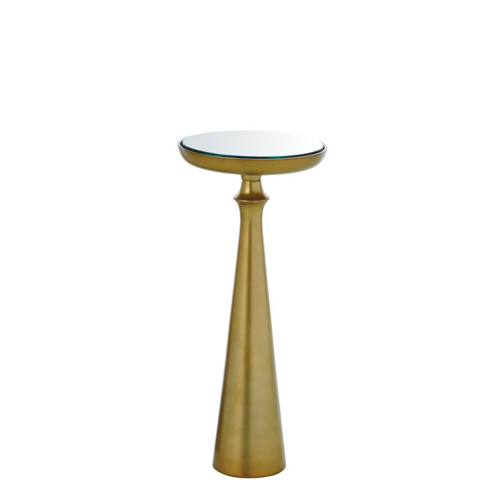 Minaret Accent Table- Brass Small