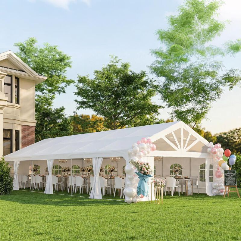 Hivvago 19.5x39 Large Party Canopy Tent for Outdoor Events image number 1