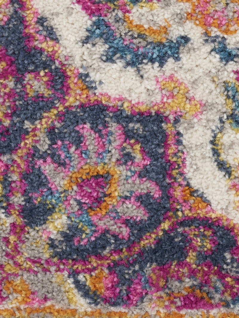 Passion PSN22 Ivory/Multicolor 2'2" x 10' Rug image number 5