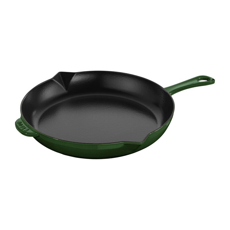 Staub Cast Iron 10-inch Fry Pan - Basil
