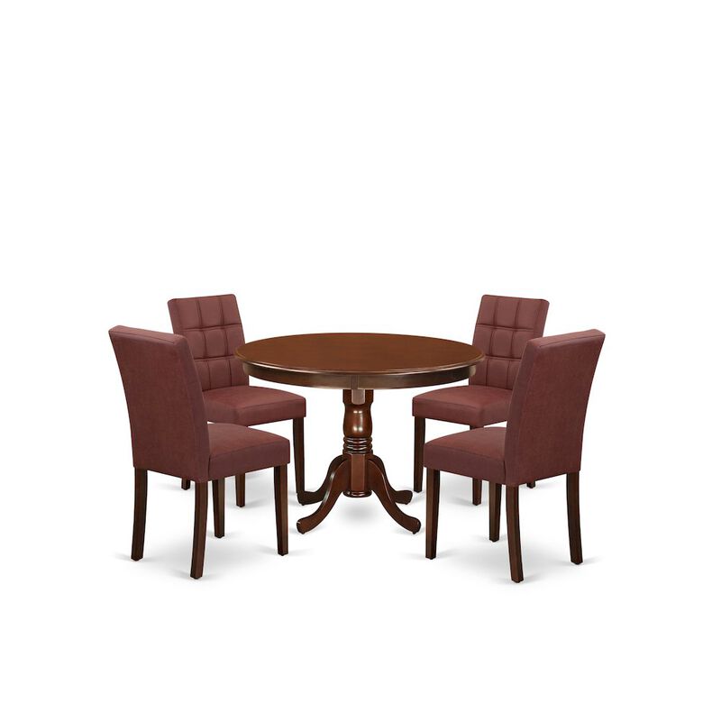 5 Piece Modern Dining Set contain A Mid Century Modern Dining Table