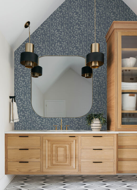 Sagecrest Blue Sapling Wallpaper (Set of 2)