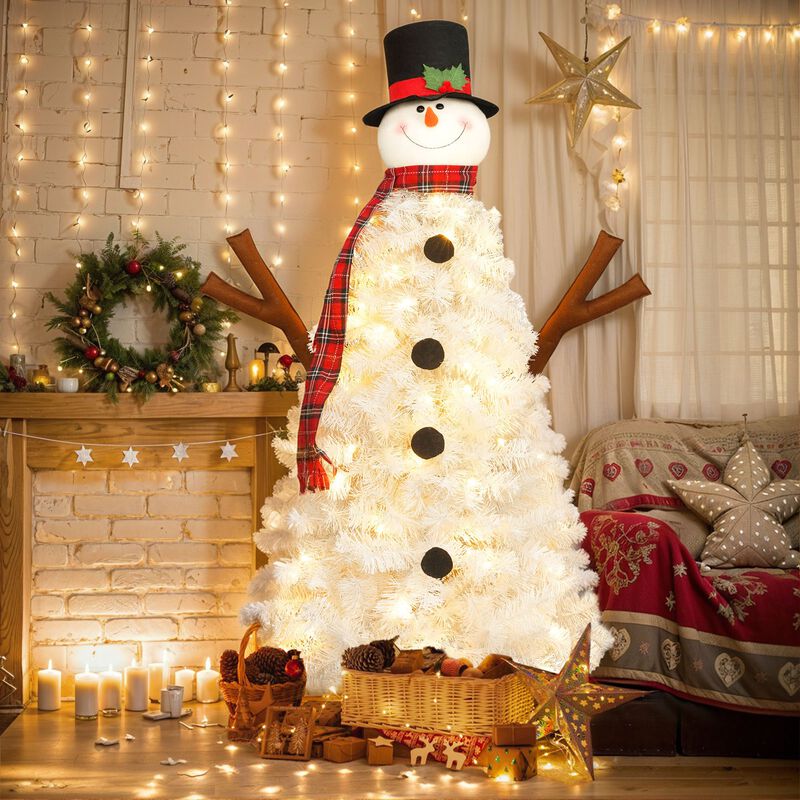 4ft Pre-lit Christmas Tree with 100 Lights