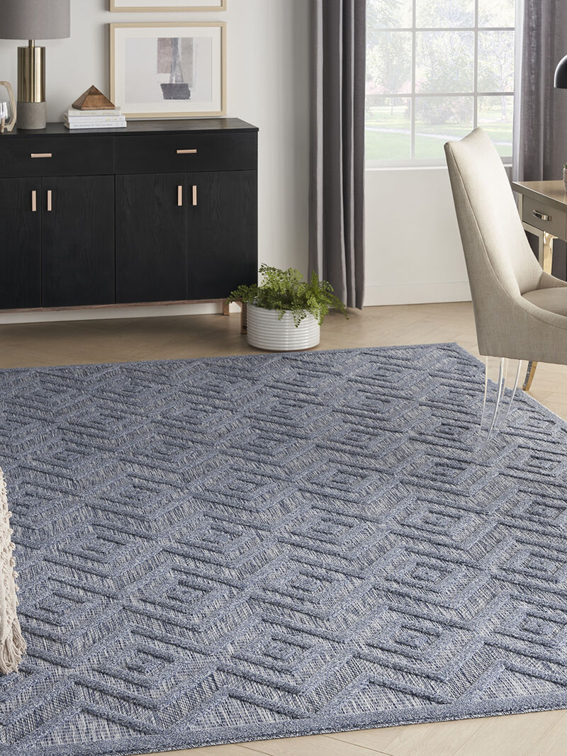 Versatile NRV01 Denim/Blue 9' x 12' Rug
