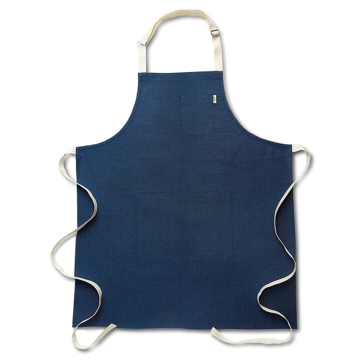 Solino Home 100% Pure Linen Apron - Kitchen Linen