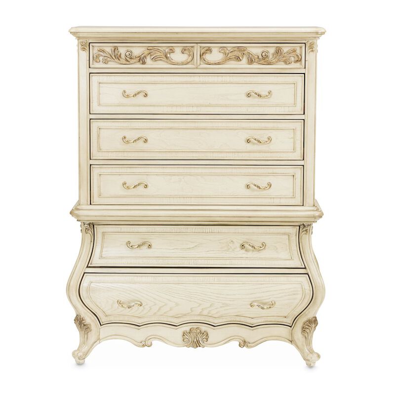 Platine de Royale 6-Drawer Chest - Champagne image number 1