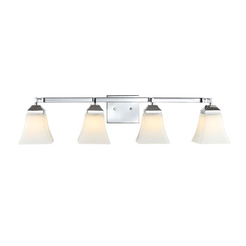 Staunton Iron/Glass Modern Cottage LED Vanity Light