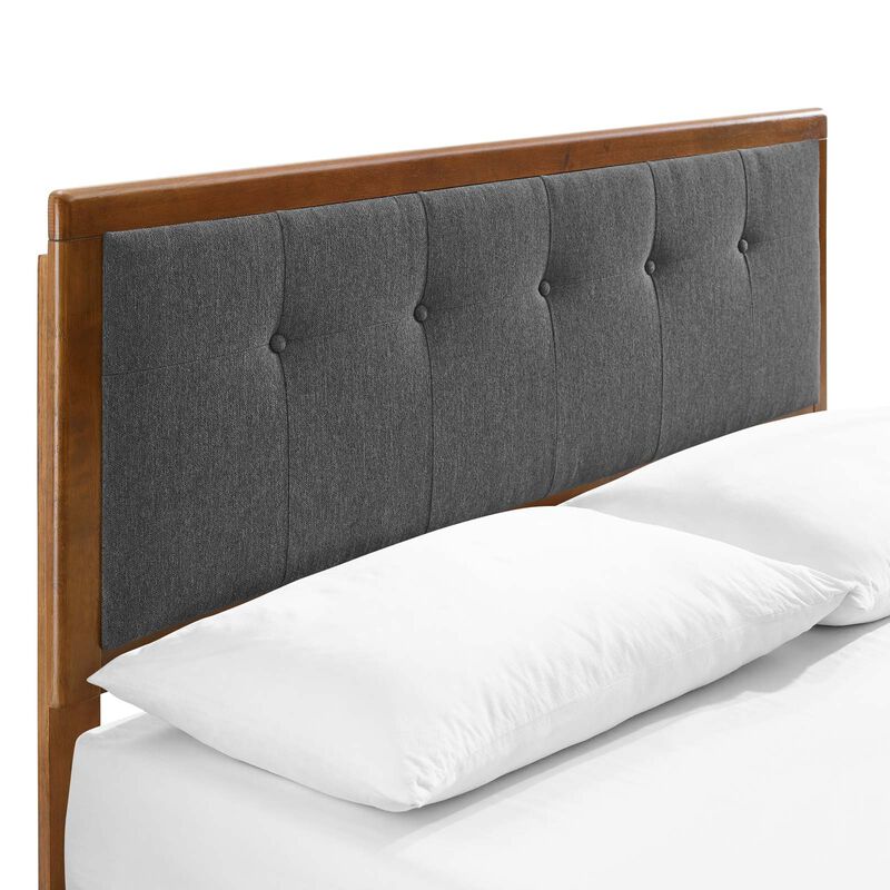 Modway - Willow Full Wood Platform Bed with Splayed Legs image number 5