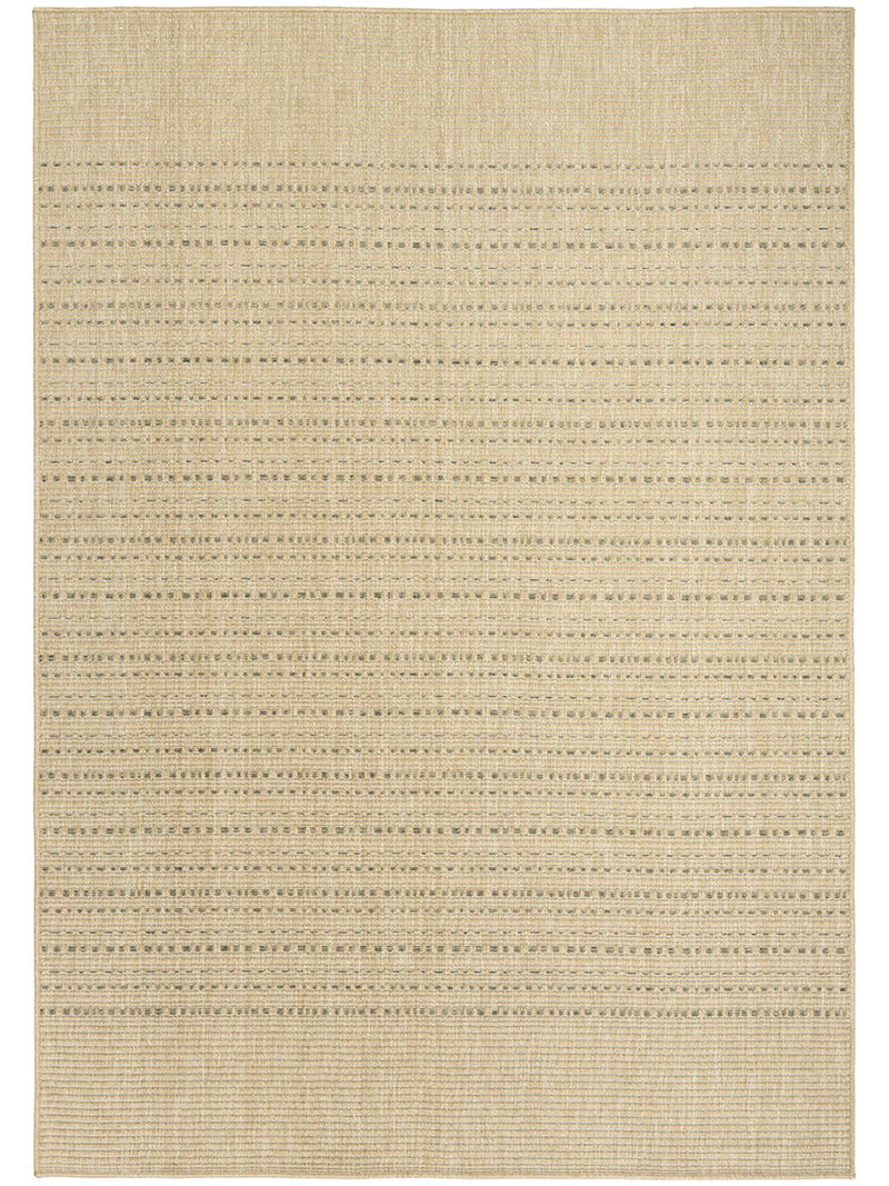 Tulum TLM01 Taupe 5'3" x 7' Rug