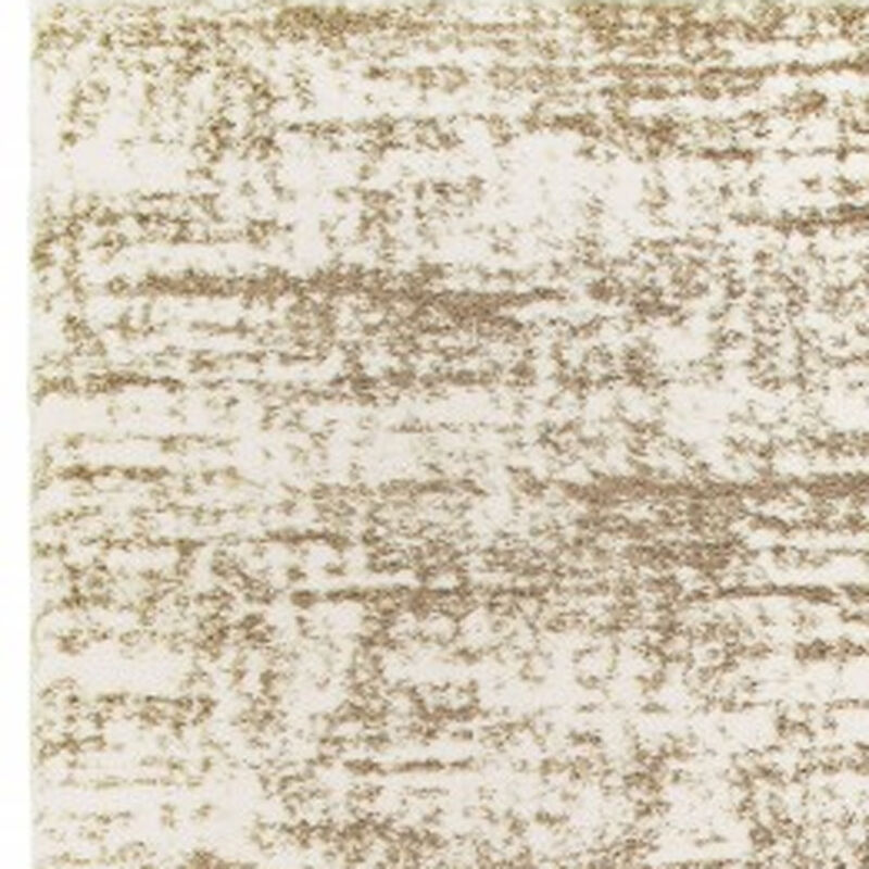 HomeRoots Abstract Strokes Runner Rug image number 3