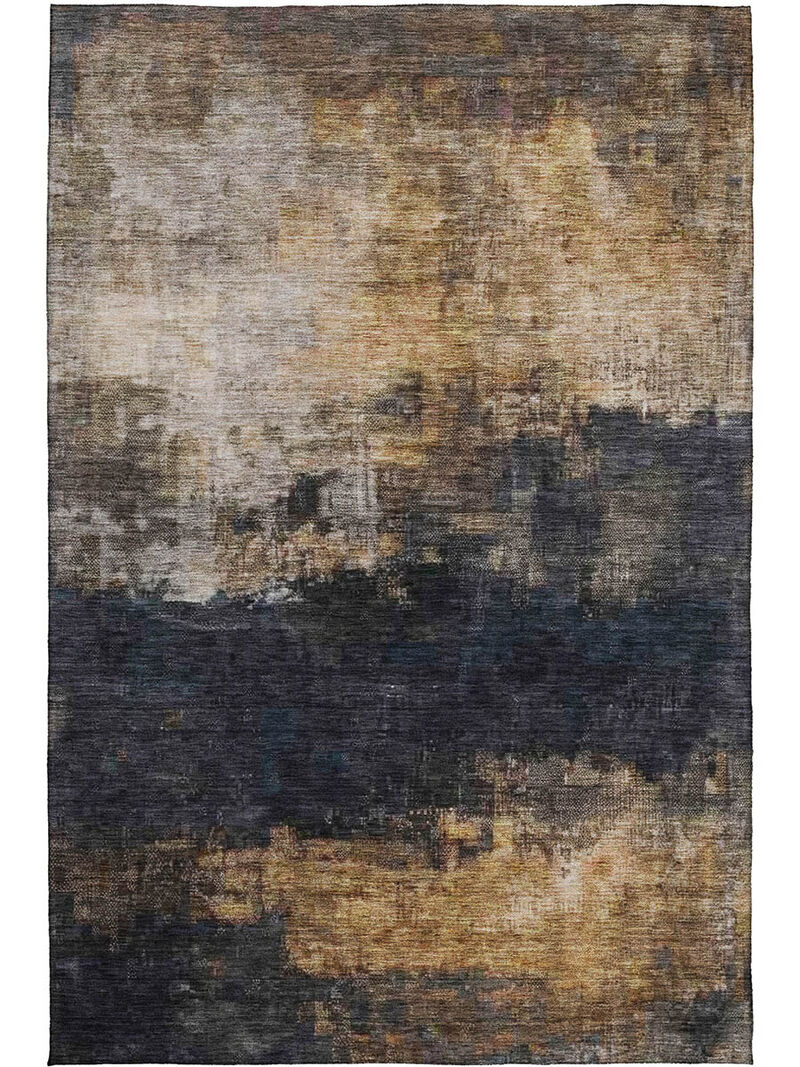 Nouveau NV17 Charcoal 3' x 5' Rug