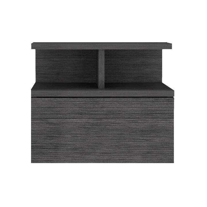 Nightstand Floating Flopini, Bedroom, Smoky Oak