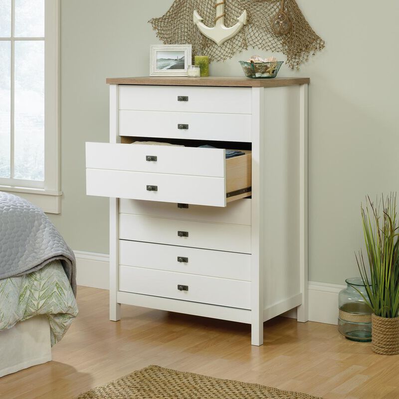 Sauder Cottage Road 4 Drawer Chest Sw/Lo image number 1