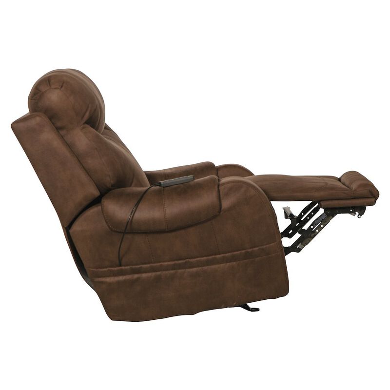 Catnapper Recharger Power Rocker Recliner with Power Adjustable Headrest & Lumbar