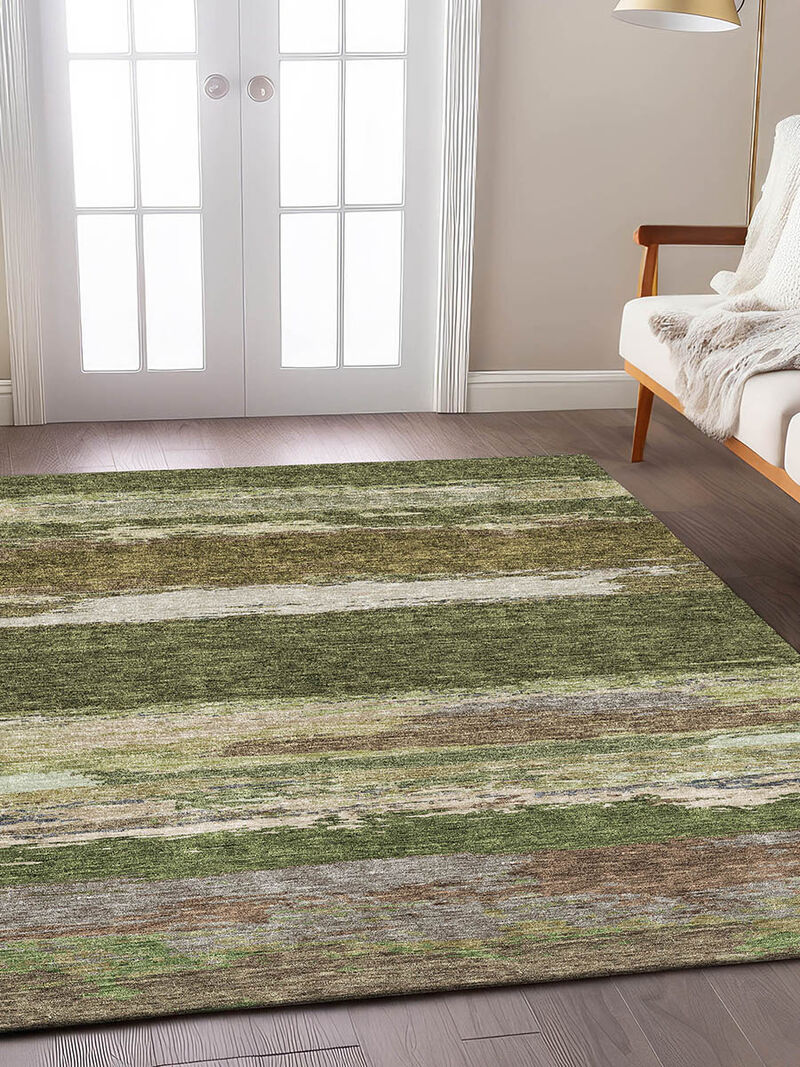 Trevi TV8 Olive 9' x 12' Rug