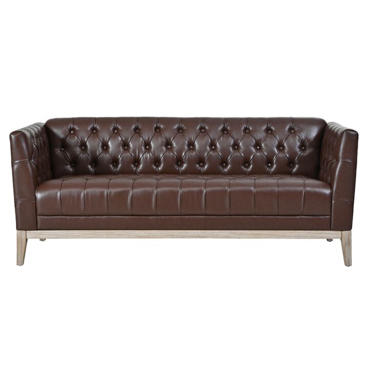 Jitrap Mid Century Modern Chesterfield Sofa