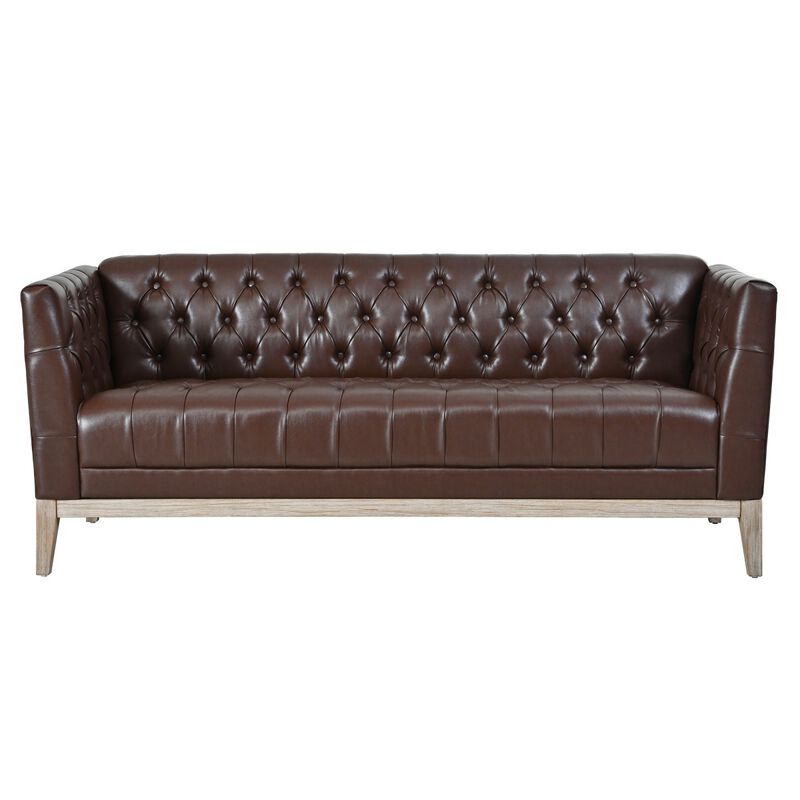 Jitrap Mid Century Modern Chesterfield Sofa image number 0