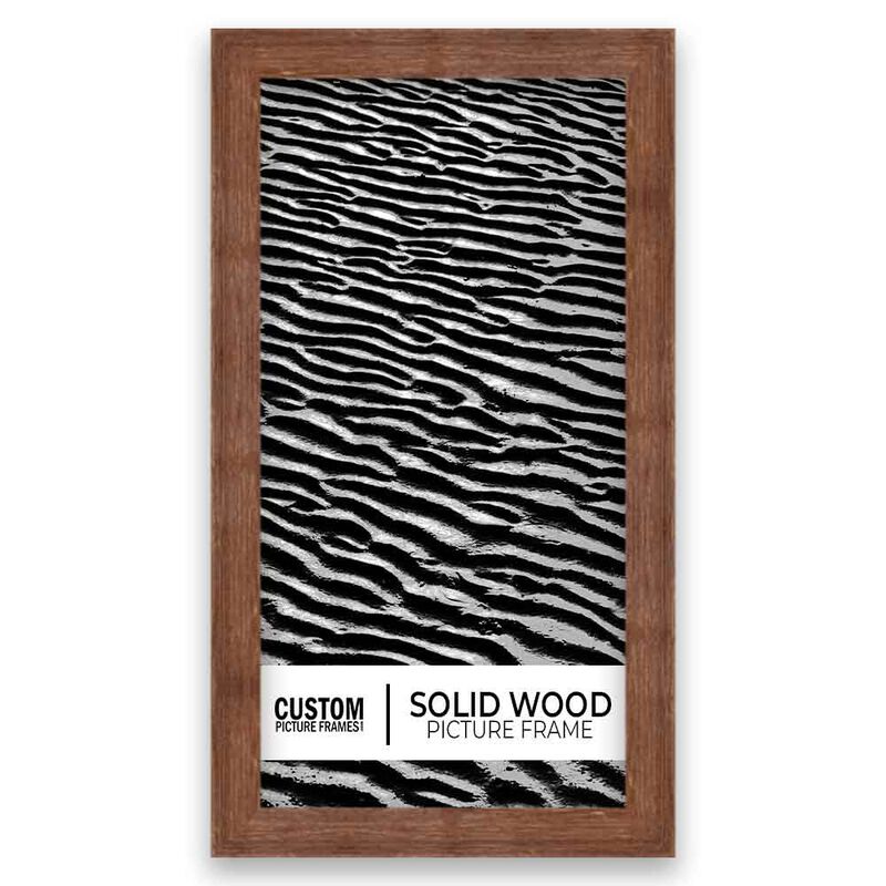 Barnwood Brown Panoramic Picture Frame