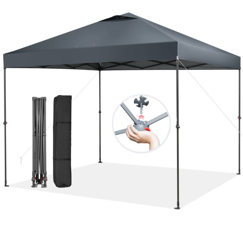 Foldable Outdoor Instant Pop-up Canopy with Carry Bag