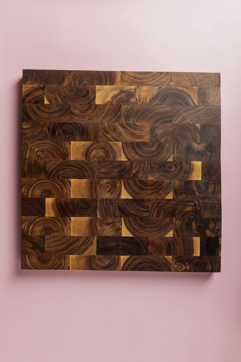 Taiga Wood Cutting Board, Square - 16" image number 3