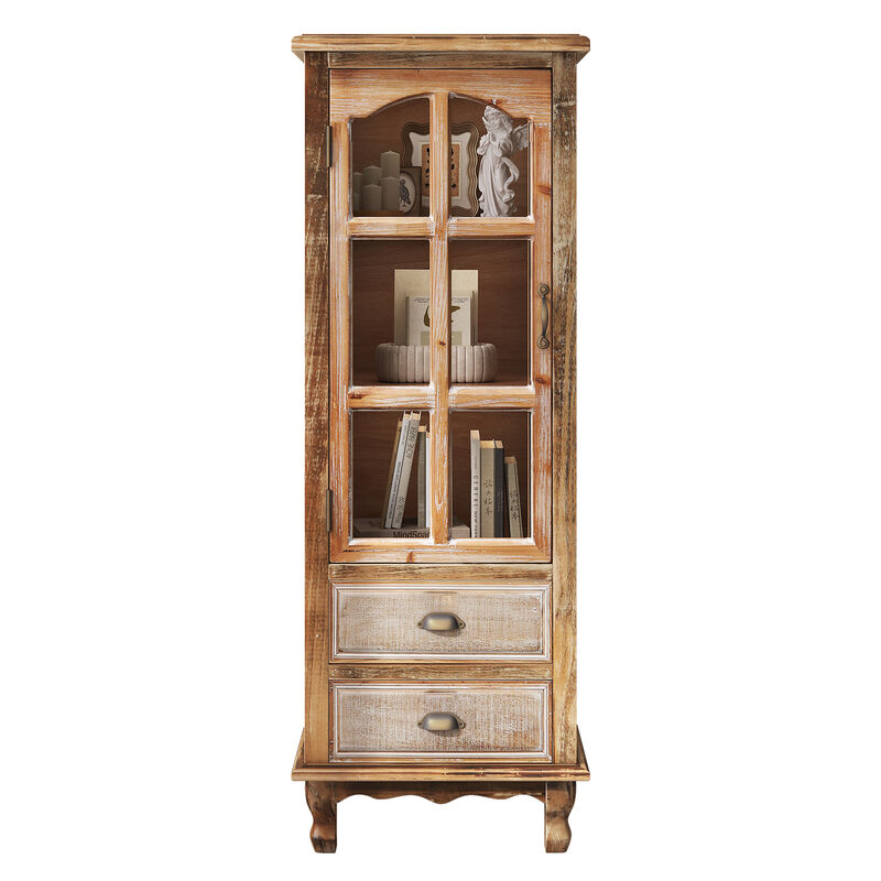 Vomkal Wooden Storage Cabinet image number 0