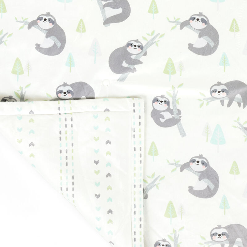 Hygge Sloth Reversible Soft & Plush Oversized Blanket Single