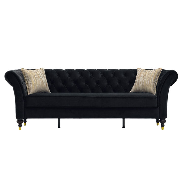 Kalsor Velvet Sofa