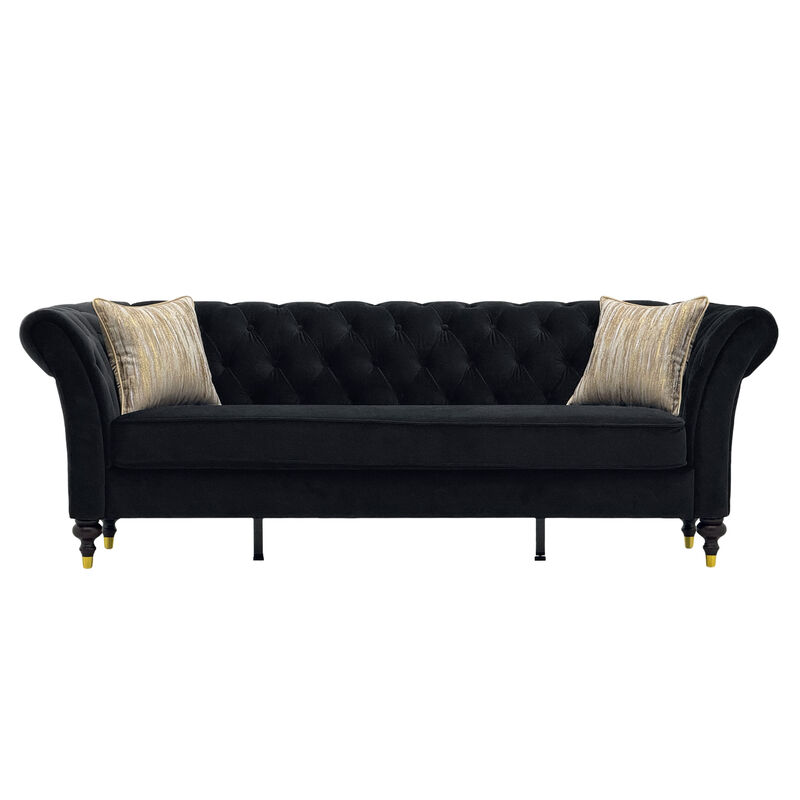 Kalsor Velvet Sofa image number 0