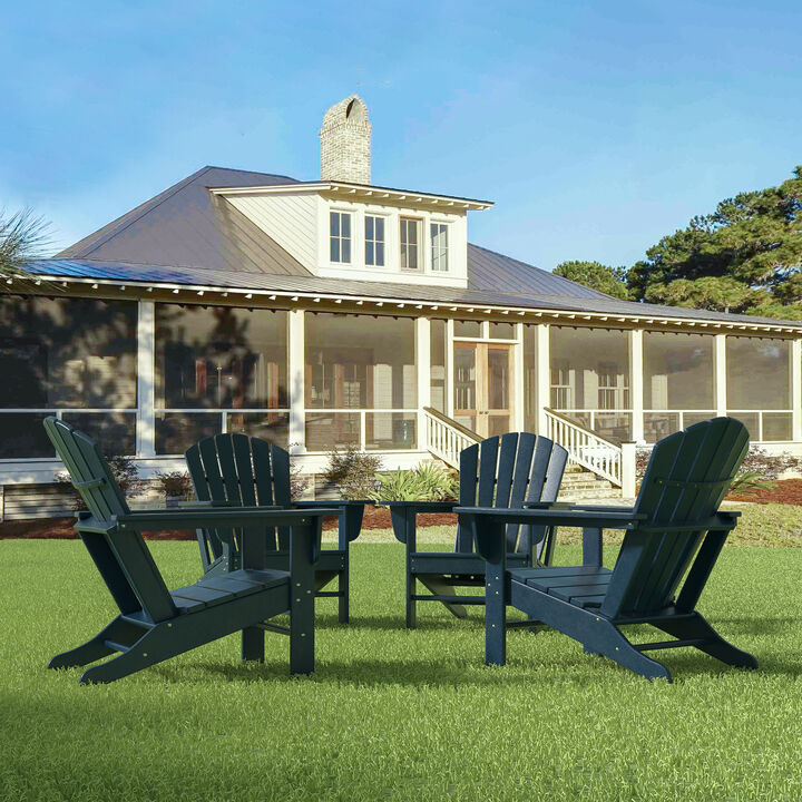 WestinTrends Outdoor Patio Adirondack Chair (Set of 4)