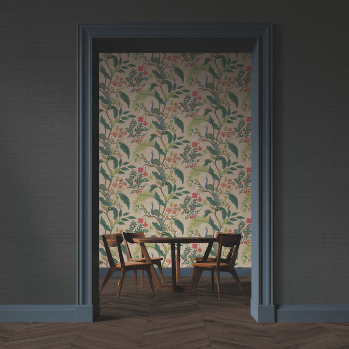 Palette Navy Wallpaper