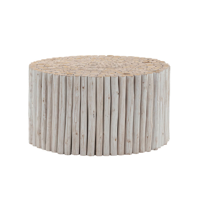 Marelique Gray Wood-Stick Coffee Table image number 0
